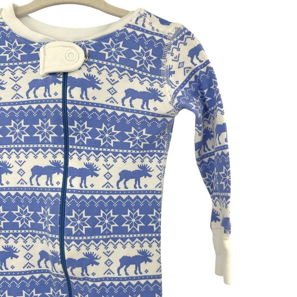 The Beaufort Bonnet Company Knox's Night Night Sleeper Frosty Fair Isle 12-18M - Picture 3 of 10